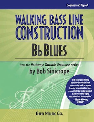 Walking Bass Line Construction - Bb Blues